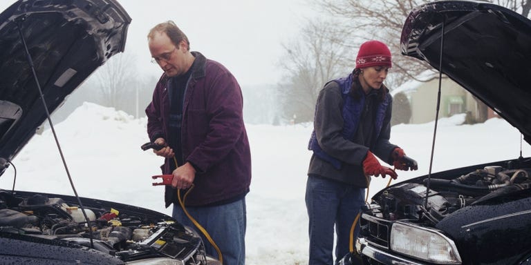 Dead batteries (and needing a boost) is a common consequence of frigid temperatures. 