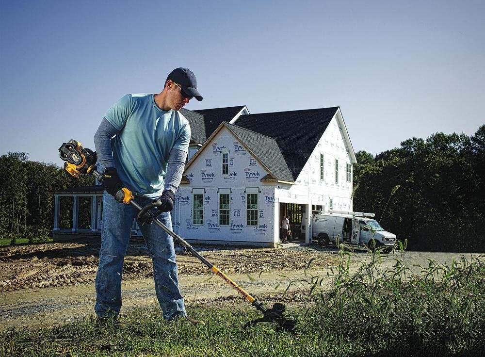 dewalt cordless lawn trimmer