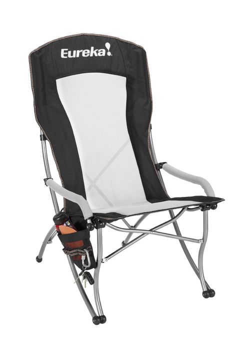 Eureka curvy high-back foldable camping chair
