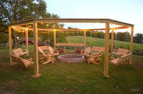 We Just Found the Ultimate DIY Backyard Fire Pit
