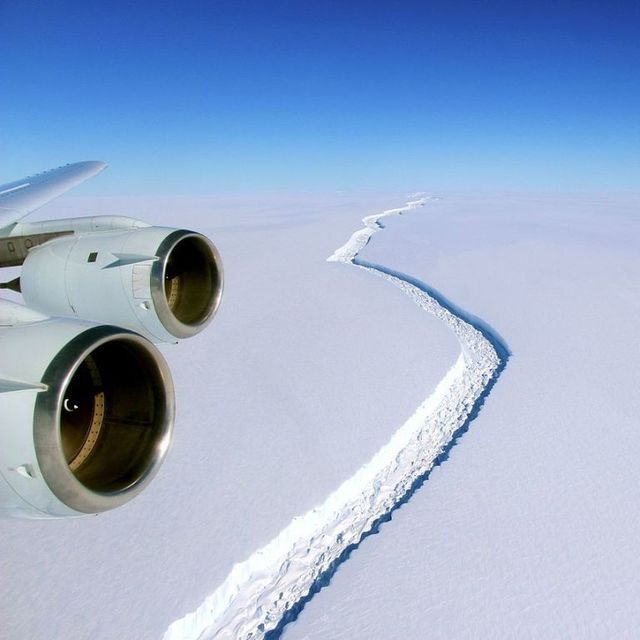 Larsen Ice Shelf Crack