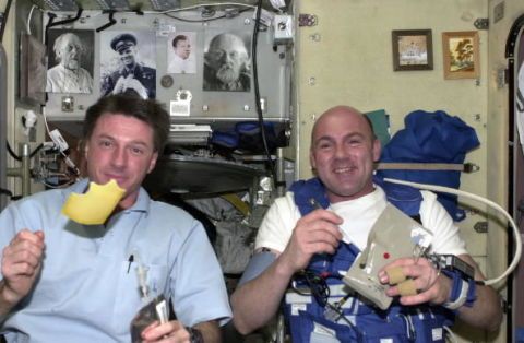 food in space