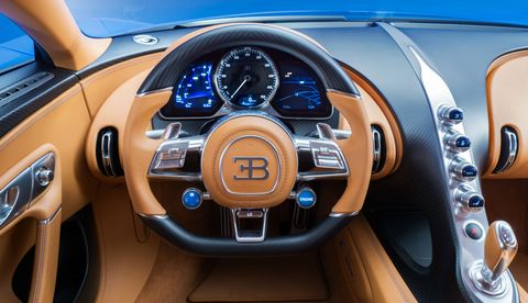 Land vehicle, Vehicle, Car, Steering wheel, Steering part, Bugatti veyron, Bugatti, Luxury vehicle, Plant, Supercar, 