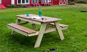 Picnic Table Plans - How to Build a Picnic Table