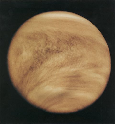 <p>Temperatures on Venus can reach 860 degrees F, strangely hotter than the 800 degree temperatures of Mercury, a planet&nbsp;closer to the Sun. But Venus' runaway greenhouse effect ratchets up the planet's surface temperature. The once-likely-habitable planet began to trap in carbon dioxide at some point, creating thick smoggy oven that can melt lead.&nbsp;</p><p>The longest any probe has lasted on the planet fell just short of two hours. Mercury may have had an atmosphere beyond the tenuous one it has now, so it may have, at one point, been the hottest planet.&nbsp;</p>