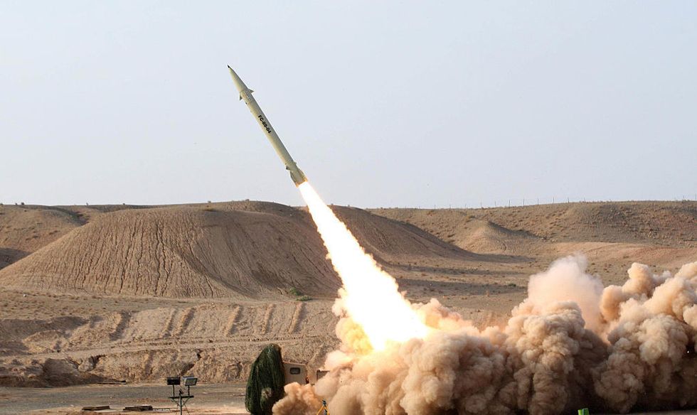 Iran Launched A Salvo of Ballistic Missiles at ISIS