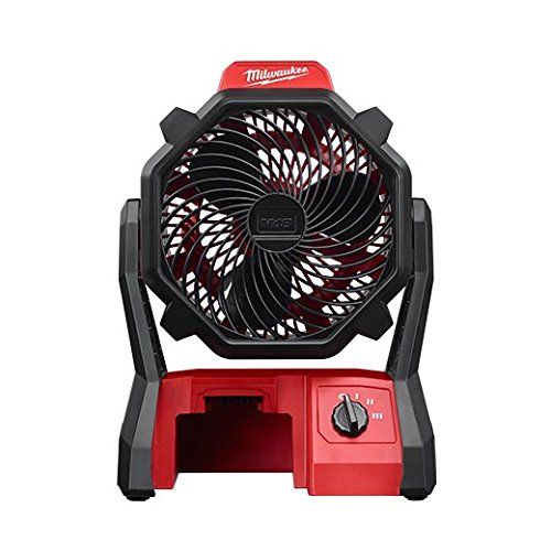 battery powered shop fan