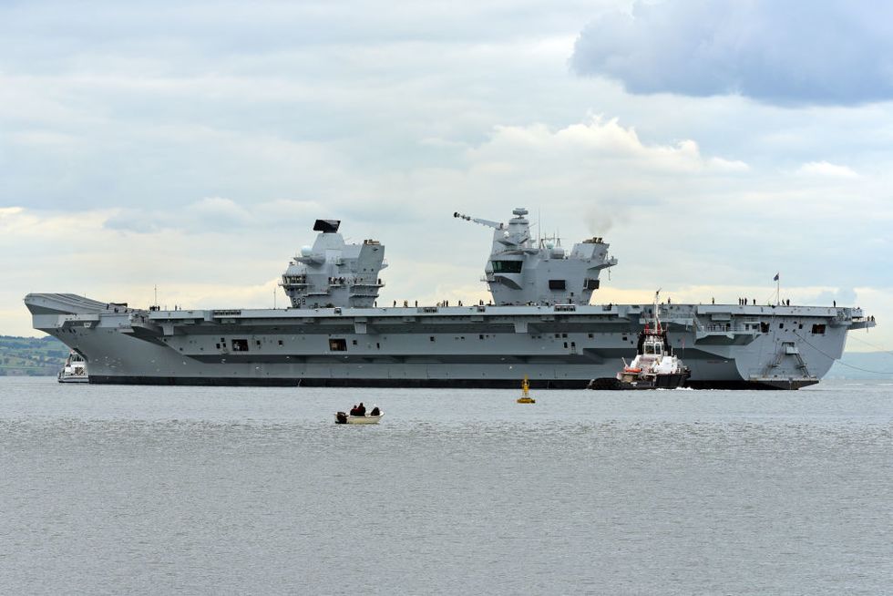 HMS Queen Elizabeth - Britain's New Aircraft Carrier