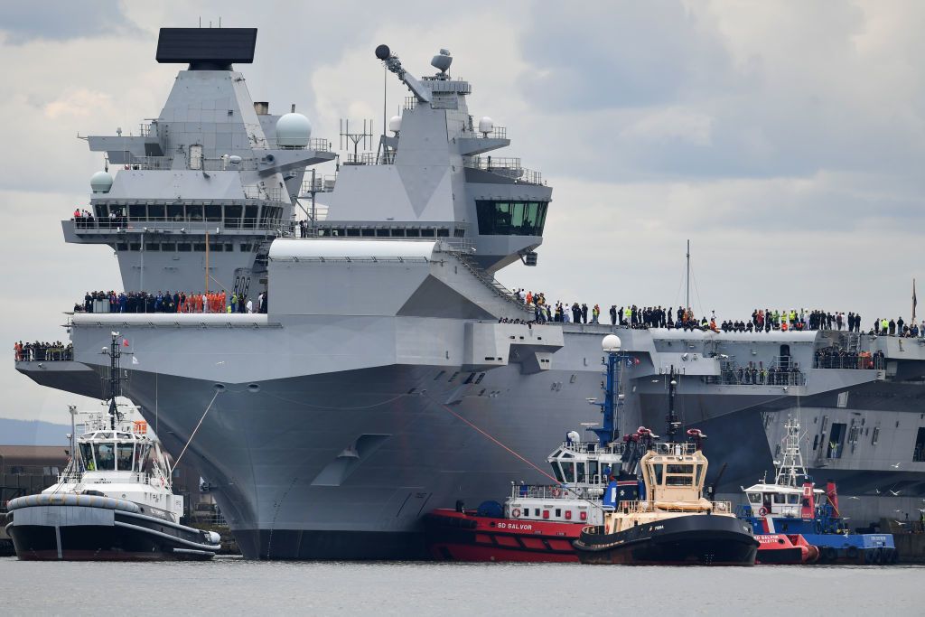 Windows XP Is the Operating System on Britain's HMS Queen Elizabeth