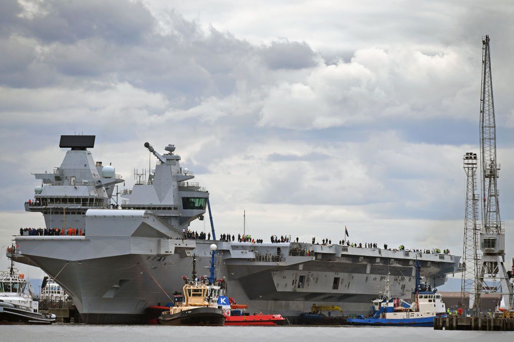 HMS Queen Elizabeth - Britain's New Aircraft Carrier