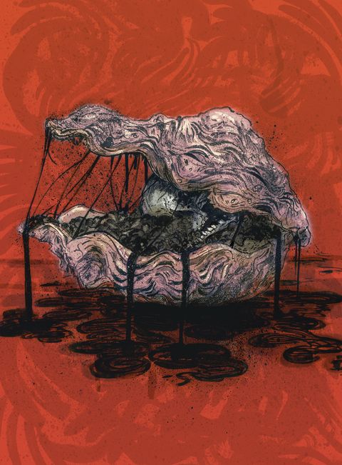 Illustration, Art, Water, Visual arts, Drawing, Painting, Acrylic paint, Still life, Rock, Modern art, 