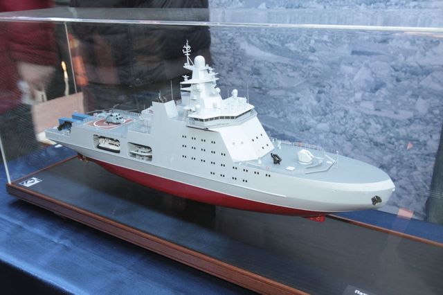 Russia May Put Lasers on Its New Icebreaker Ships