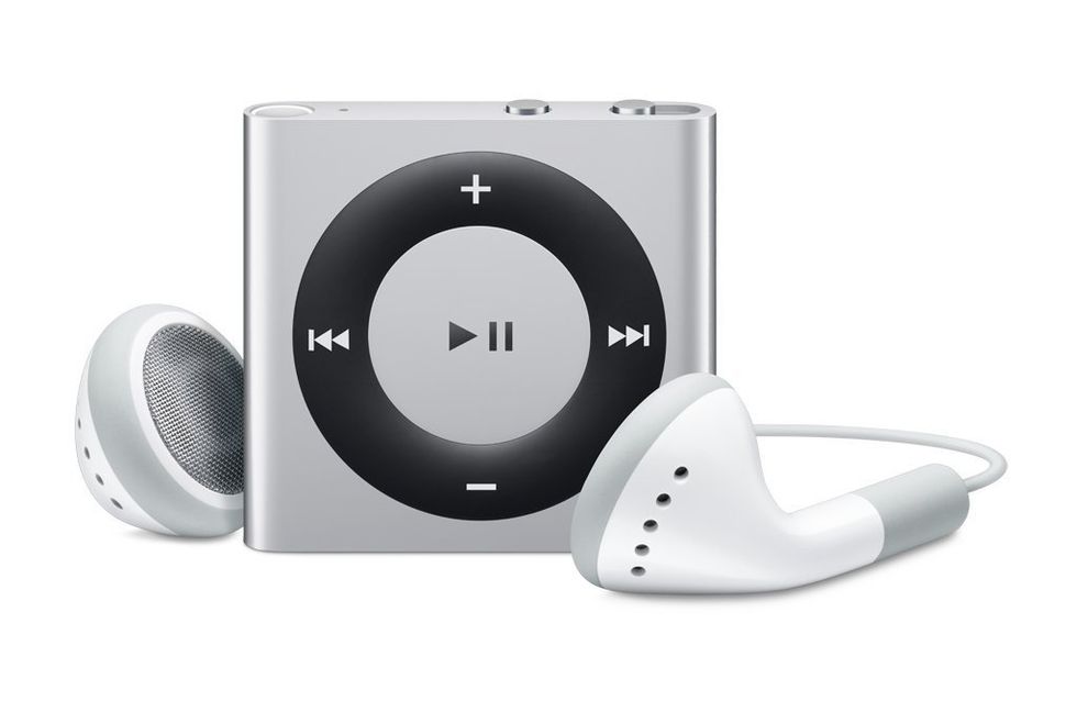 Audio equipment, Electronic device, Product, Mp3 player, Portable media player, Technology, White, Gadget, Electronics, Font, 