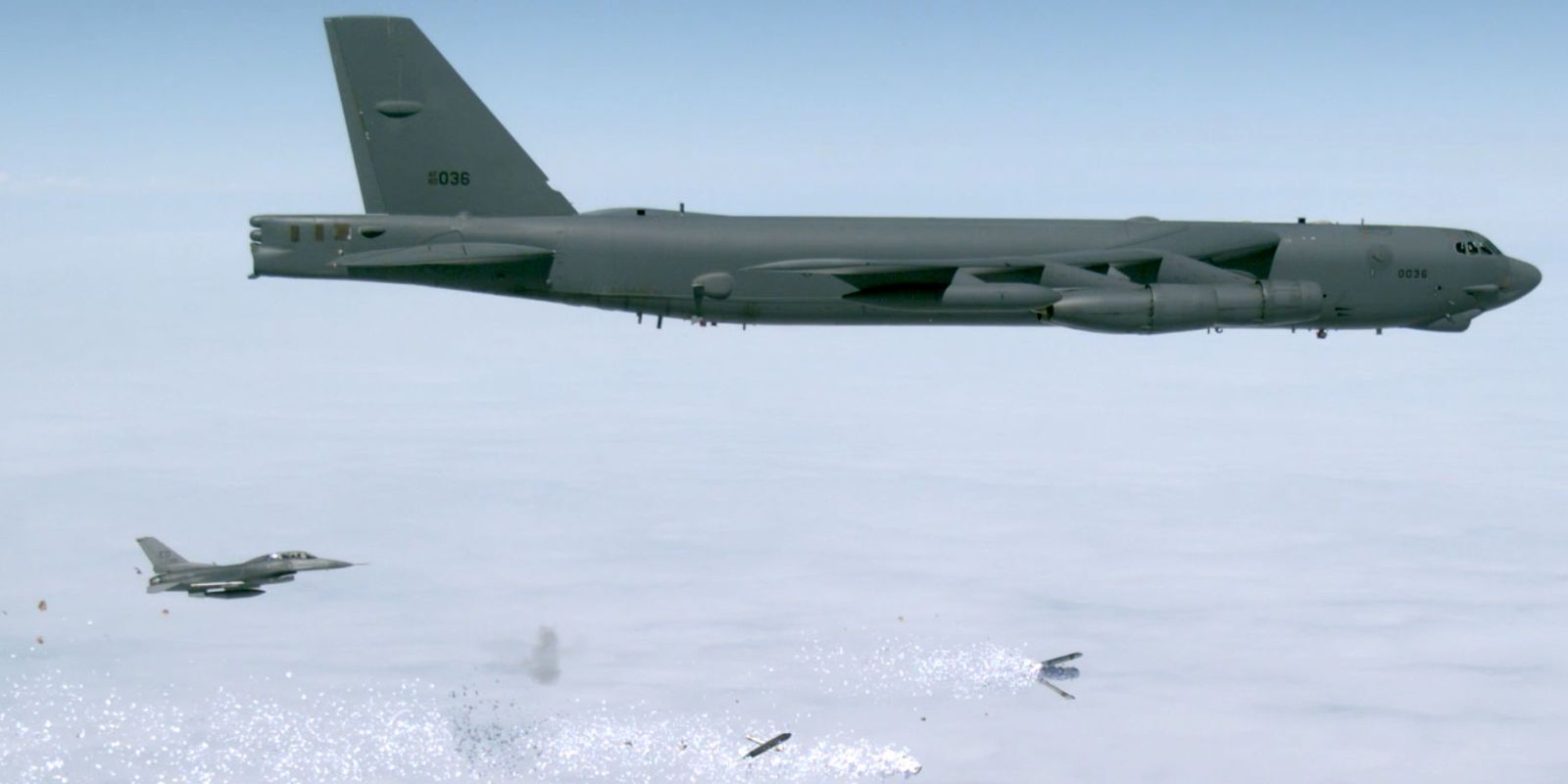 B-52 Bombers Test New Leaflet Bombs