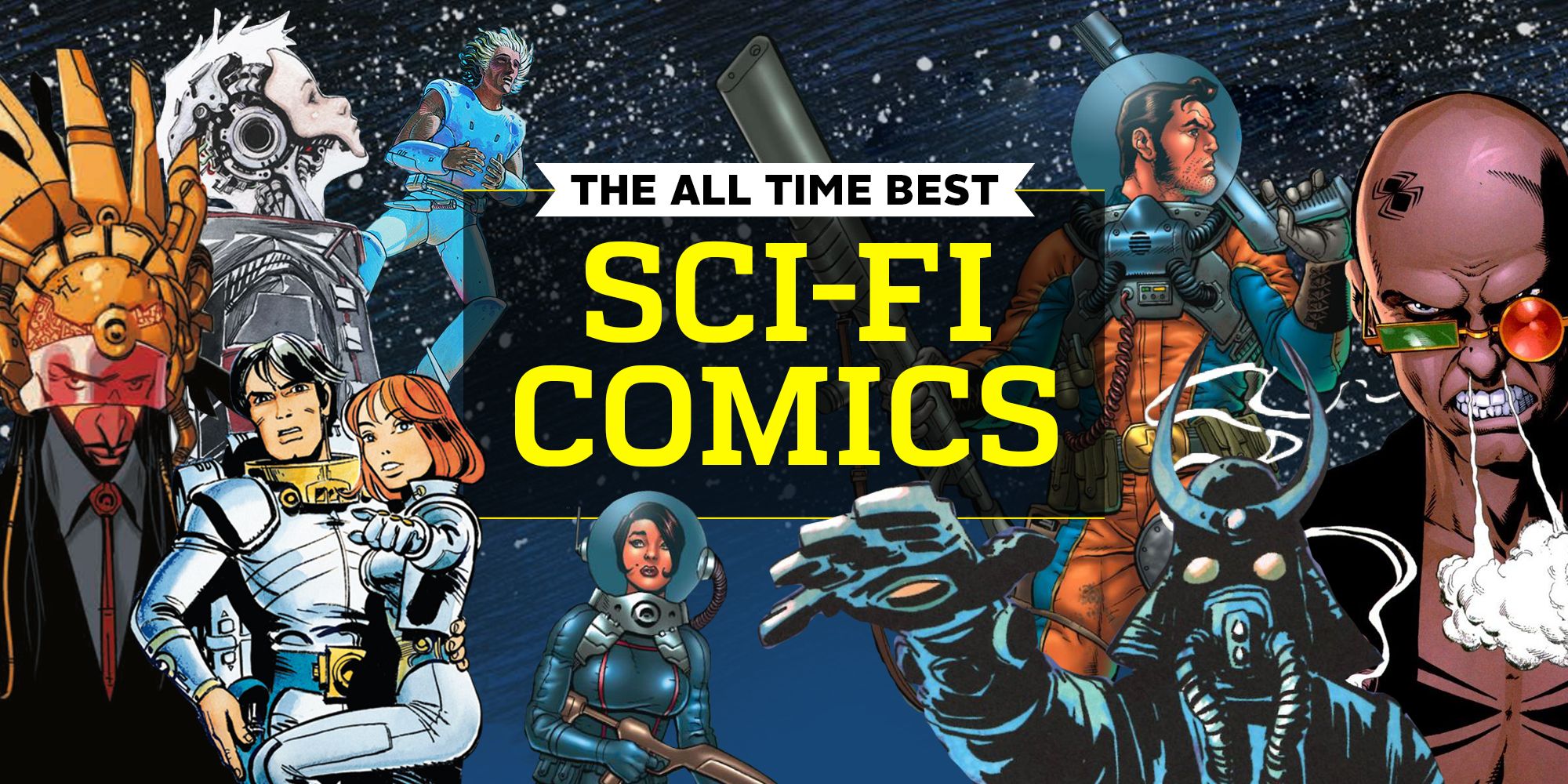 Drawn Science Fiction Porn - The 30 Best Sci-Fi Comics