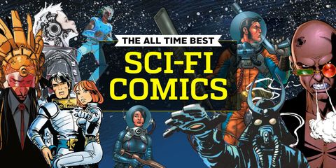 Cartoon Fantasy Porn Sci Fi - The 30 Best Sci-Fi Comics