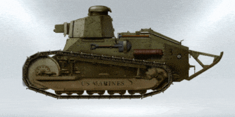 Watch 99 Years of American Tanks in one GIF