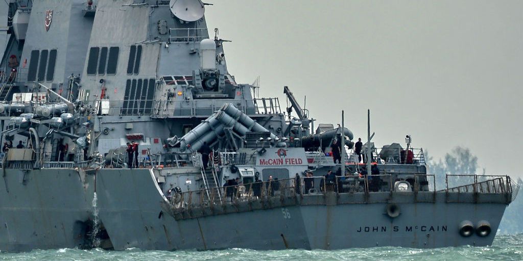 No, the USS McCain Wasn't a Victim of GPS Spoofing