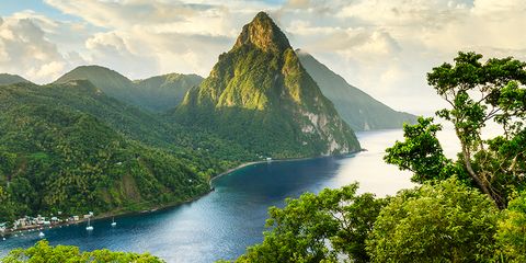 <p>This stunning <a href="https://www.tripadvisor.com/Tourism-g147342-St_Lucia-Vacations.html" target="_blank" data-tracking-id="recirc-text-link">Eastern Caribbean island</a> is actually its own sovereign country. Visit its volcanic beaches, rainforest and waterfalls or dive deep into the world-renowned reef sites. The posh island is also a popular place&nbsp;for <a href="http://www.housebeautiful.com/lifestyle/news/a7540/most-instagrammed-locations-2016/" target="_blank" data-tracking-id="recirc-text-link">tourism</a>, so you will have no trouble finding luxurious&nbsp;resorts here.&nbsp;<span class="redactor-invisible-space" data-verified="redactor" data-redactor-tag="span" data-redactor-class="redactor-invisible-space"></span></p>