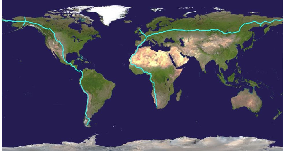 Could We Build a Road Around the Entire World?