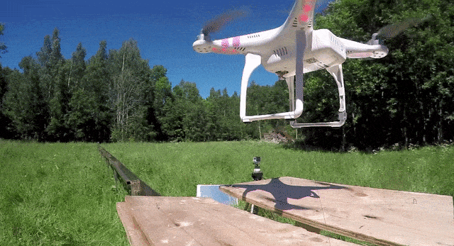 A Drone Is No Match for a Rocket-Powered Katana