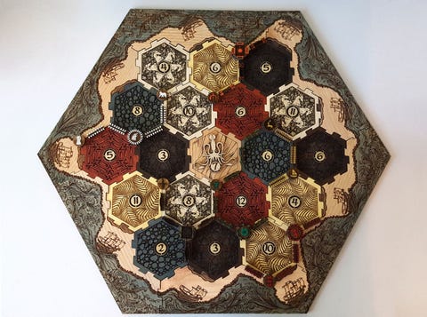 Check Out The Game Of Thrones Settlers Of Catan Board
