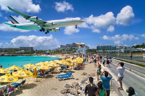 Princess Juliana Airport In St Maarten Badly Damaged By Hurricane Irma