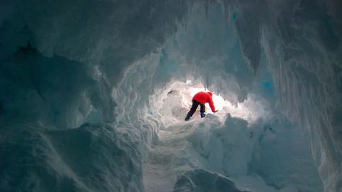 Antarctica Ice Cave