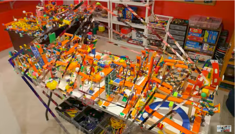 lego rube goldberg