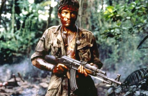 <p>Oliver Stone won his first Oscar for Best Director for <em data-redactor-tag="em">Platoon</em> (which itself earned the Best Picture statue). Charlie Sheen stars as a young recruit who gives up his privileged spot in college to volunteer for duty in Vietnam. He quickly learns he is but a number rather than a vital player in the conflict, and he sees the worst of humanity—on both sides of the war—and suffers a psychological break after witnessing the massacre of a village of innocents at the hands of members of his platoon. <strong data-redactor-tag="strong">Rent/buy on <a href="https://www.amazon.com/gp/product/B000ZLPRJ8/" target="_blank">Amazon</a> and <a href="https://itunes.apple.com/us/movie/platoon/id268171320" target="_blank">iTunes</a></strong><strong data-redactor-tag="strong">.</strong></p>