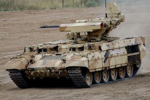 Russia Set to Get New Terminator Armored Vehicles