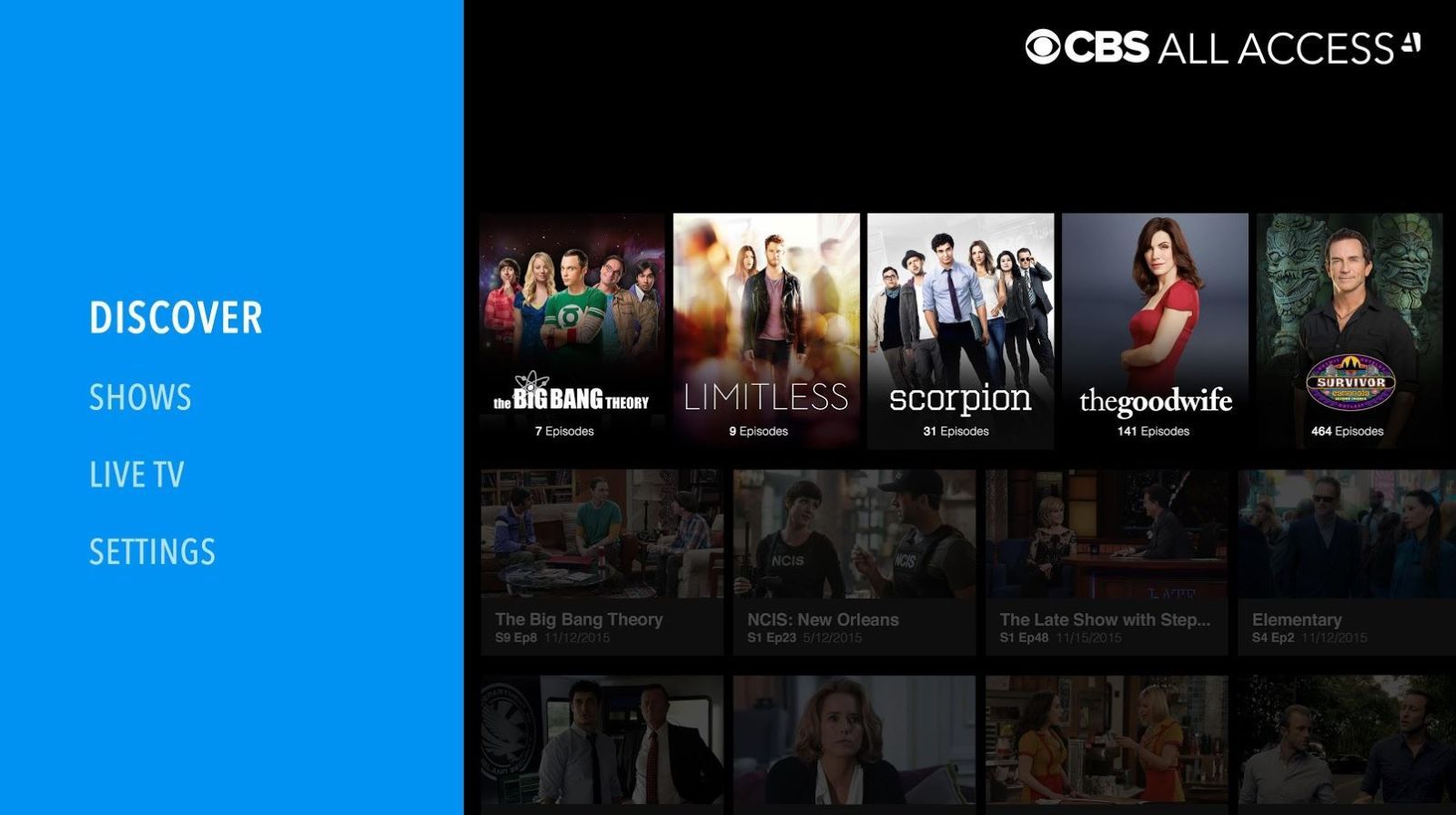 How to access cbs all access on sale through amazon prime