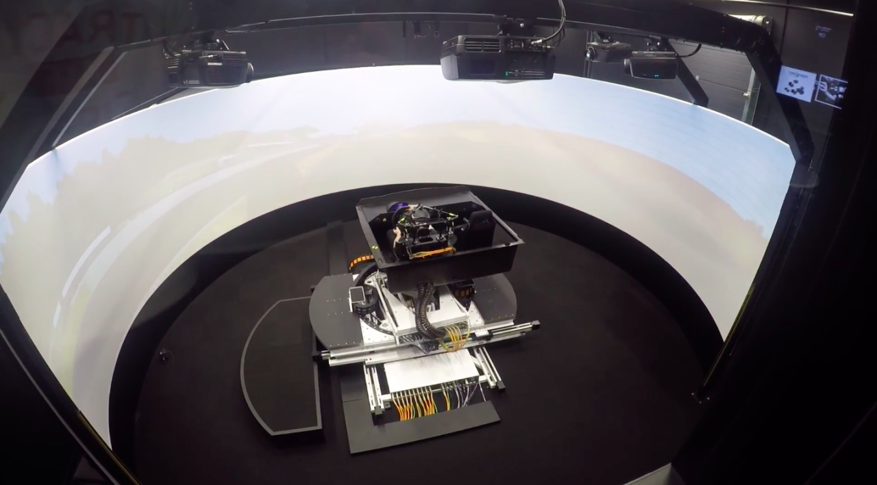 Here's What a $1.3 Million Driving Simulator Looks Like