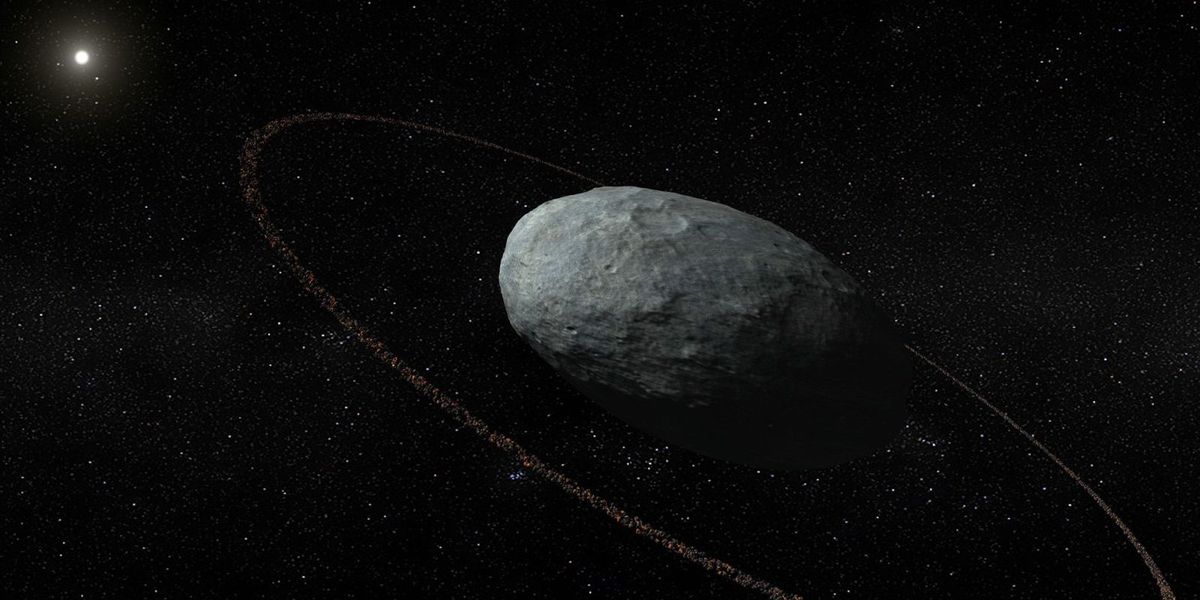 Scientists Find Rings Around Distant Dwarf Planet