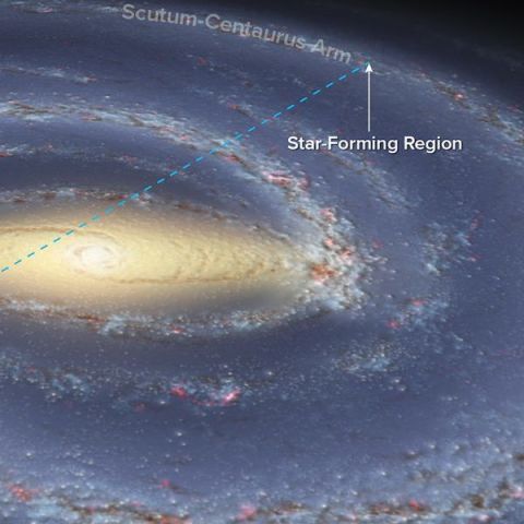 A Never-Before-Seen Region of Our Galaxy, Revealed