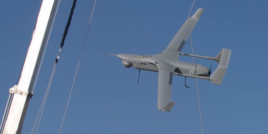 RQ-21 Blackjack Drone at Marine Corps Air Station Cherry Point • North Carolina