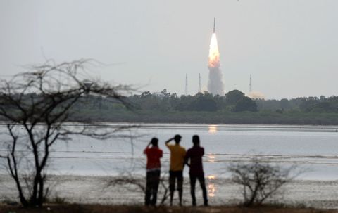 indian rocket launch