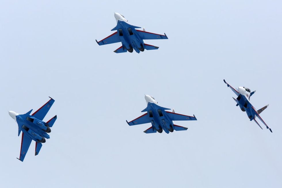 Sukhoi Su-30sm Flanker H Fighter Aircraft russian Air Force