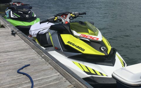 Sea Doo S Rxt X 300 Is A Bullet Bike For The Water My Ride Emblazoned With Its 300 Horse Badge Of Honor Unfortunately The Towel On Seat Means Sea Doo Hasn T Figured Out How To Keep Cool