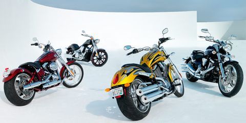 yamaha chopper bikes