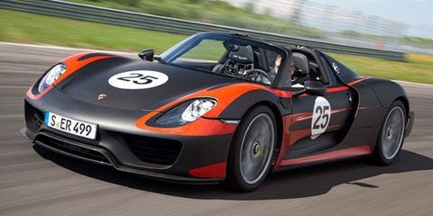 Porsche 918 Spyder The Shape Of Supercars To Come Don T Tell Porsche That A Carmaker Must Choose Efficiency Or Performance But Not Both The Astonishingly Sophisticated 918 Spyder Hybrid Smashes
