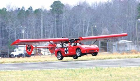 Jesse James Builds A Flying Car On Monster Garage