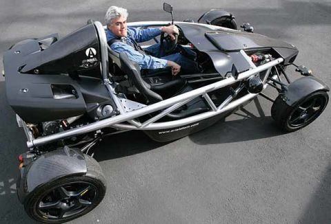 Jay Leno Drives Street Legal Go Kart Lightweight Sports Cars