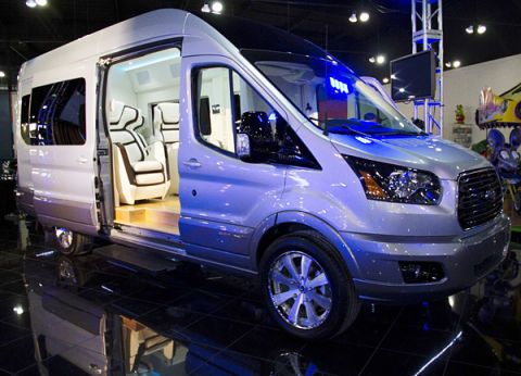ford transit custom cubic capacity