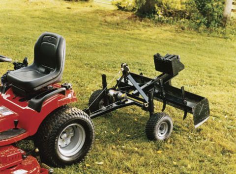 garden tractor mower