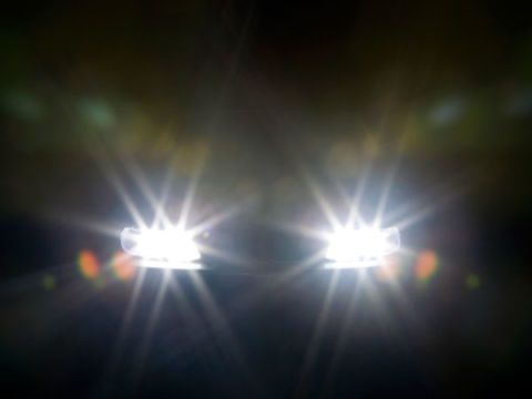 night driving headlights dark after safety cars