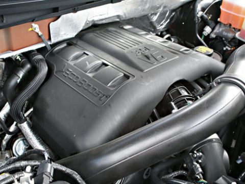 The 2011 Ford F-150 with 3.5-liter EcoBoost V-6.