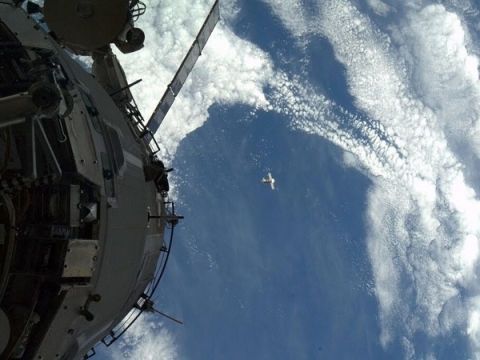 Soyuz Departing