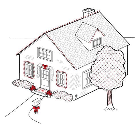 How To Hang Outdoor String Lights Put Up Image