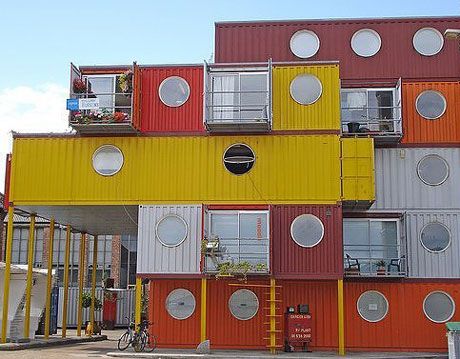 container city II, shipping container studios and housing in london